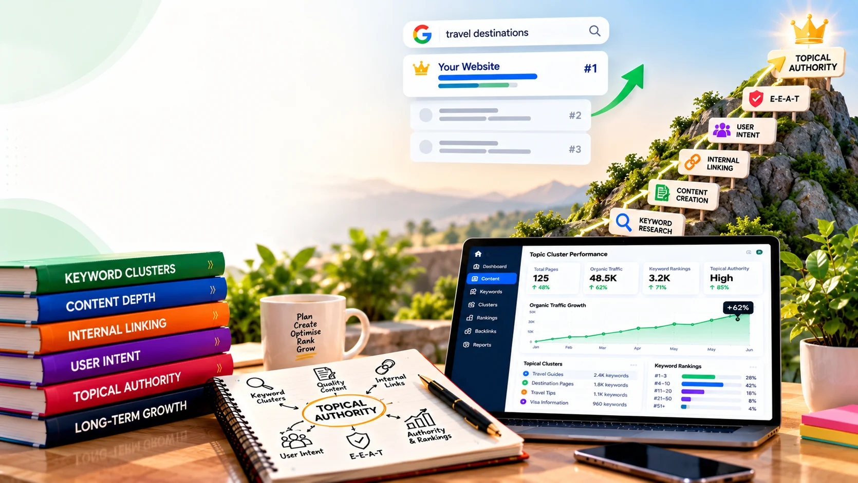 How to Build Topical Authority That Google Actually Rewards