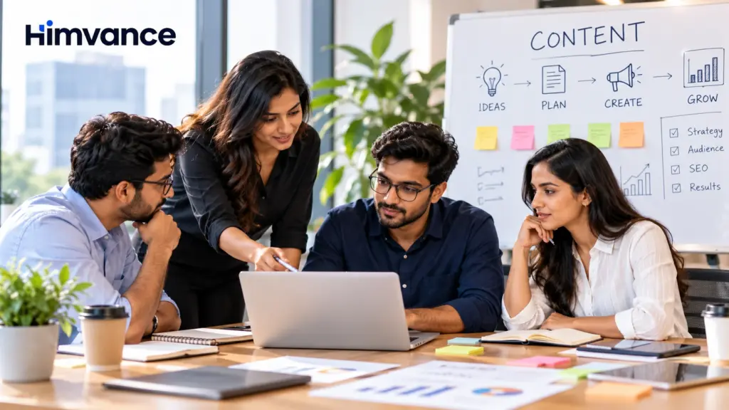 himvance content strategy workshop
